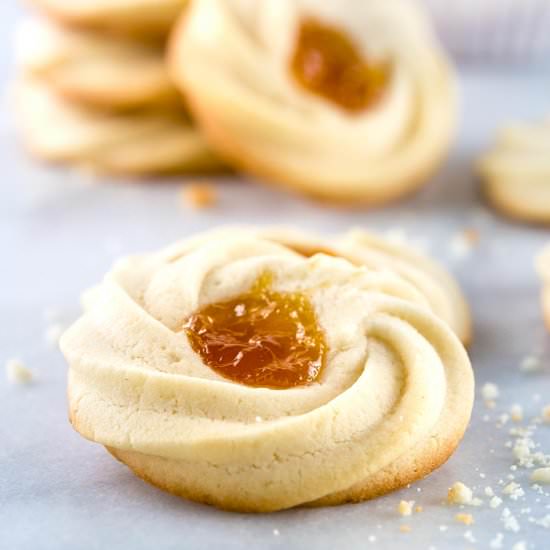 Apricot Spritz Cookie
