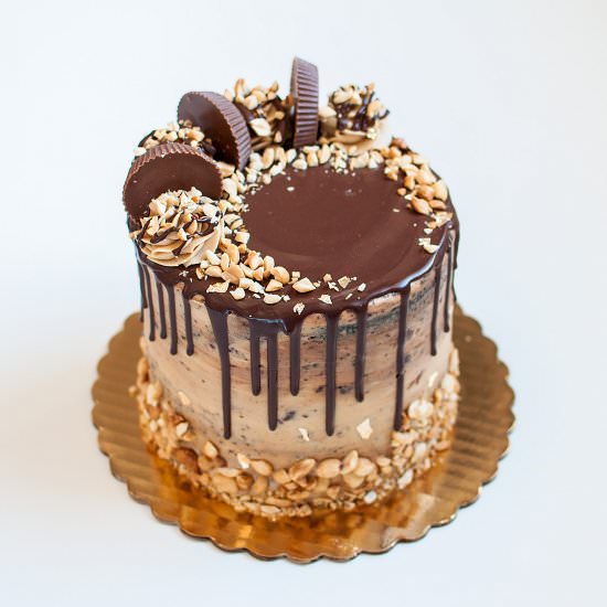 Peanut Butter Chocolate Cake