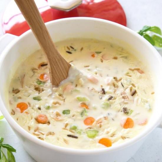 Creamy Chicken and Wild Rice Soup