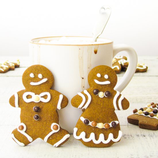 Quick Gingerbread Cookies