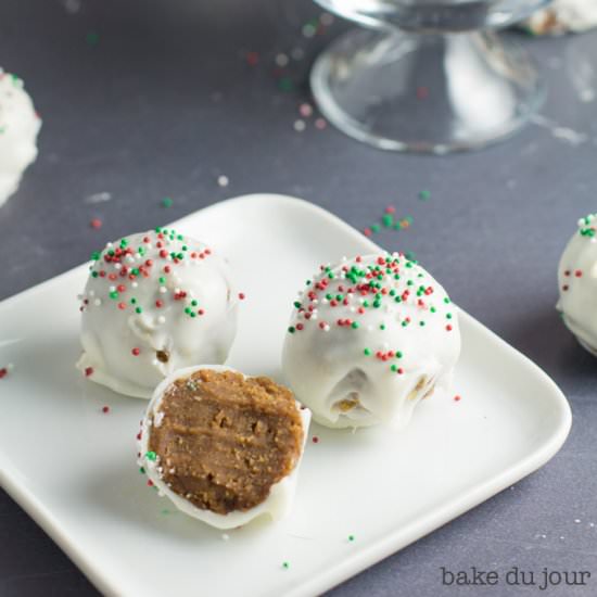 Easy Gingerbread Truffles