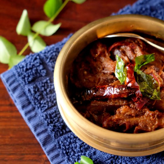 Toasted Coconut Eggplant Curry