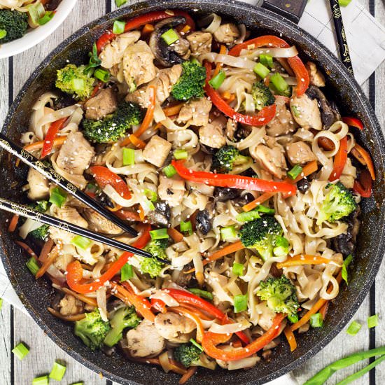 Chicken Teriyaki Stir Fry