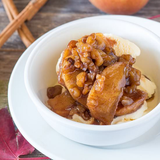 Caramel Apple Pie Ice Cream Sauce