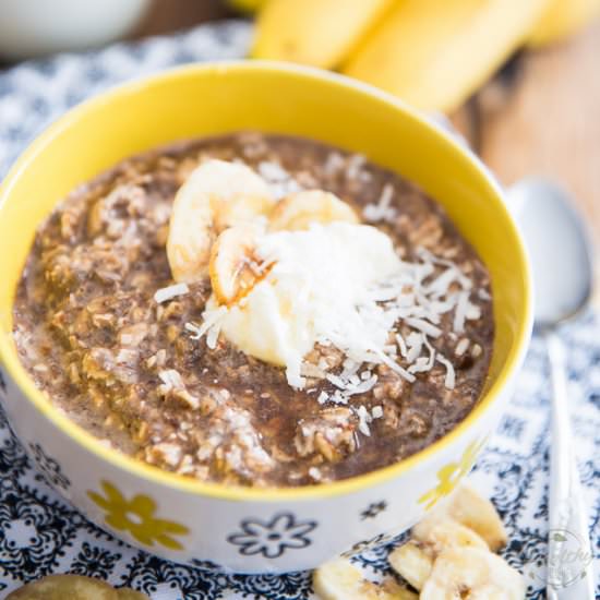 BANANA BREAD OVERNIGHT OATS