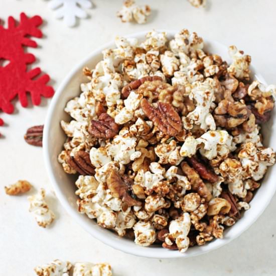 popcorn nut party mix