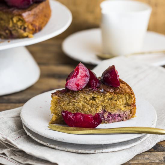 Hazelnut Olive Oil Cake