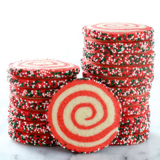 Pinwheel Sugar Cookies