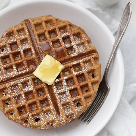 Gingerbread Waffles