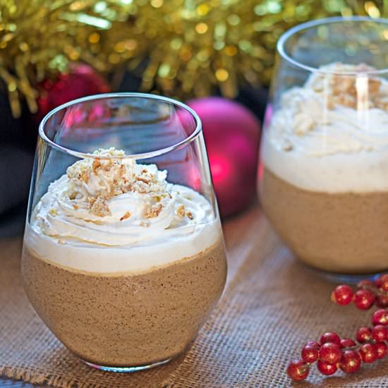 Vegan Gingerbread Mousse