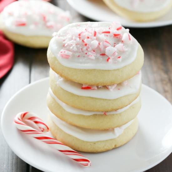 Peppermint Lofthouse cookies
