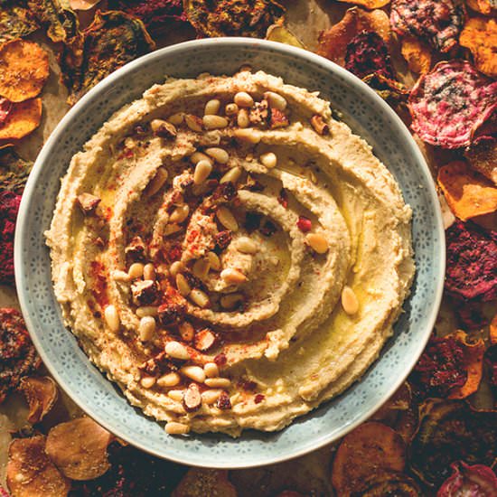 The easiest hummus