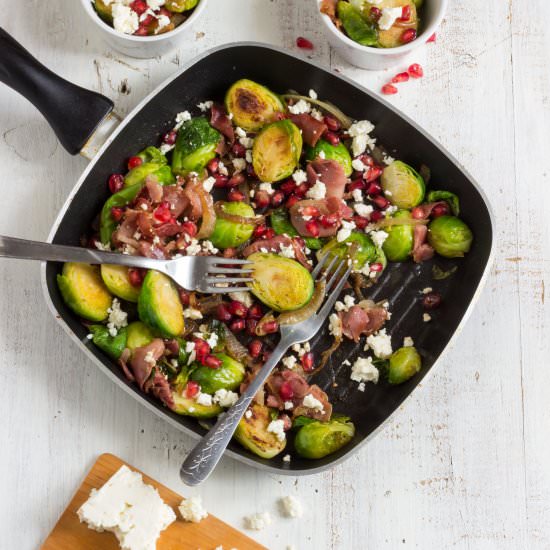 Roasted Brussels Sprouts Salad