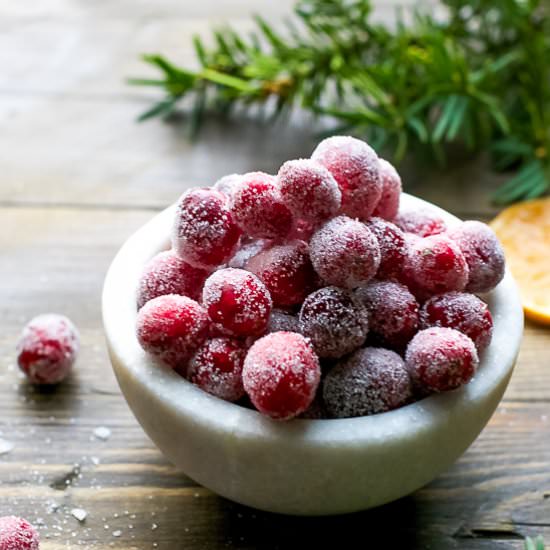 Sugared Cranberries