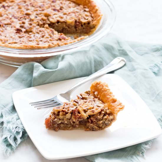 Maple Bacon Walnut Pie