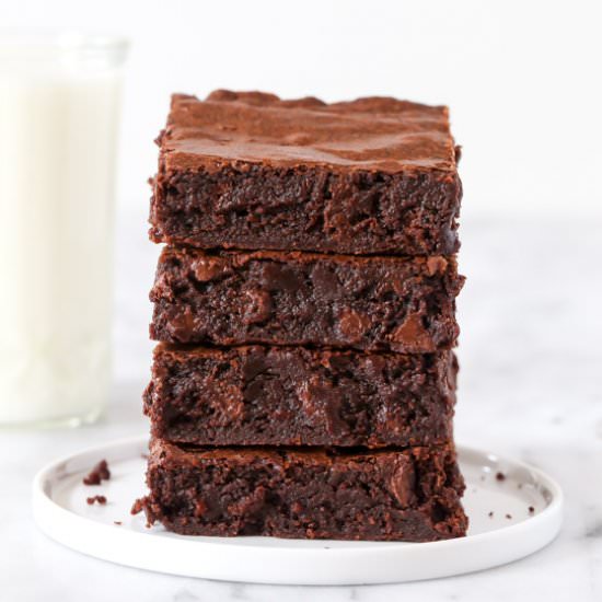 Triple Chocolate Brownies