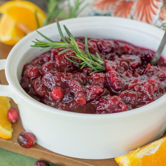 Make Ahead Cranberry Sauce