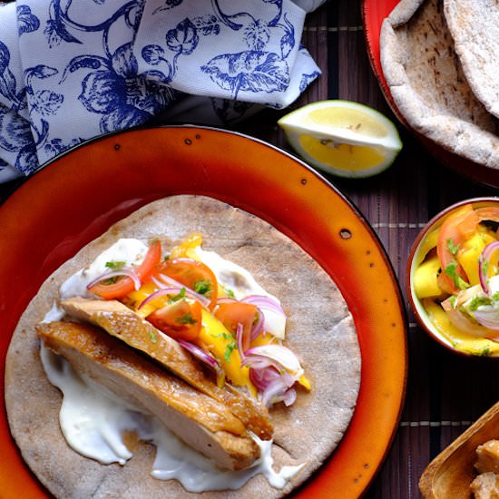 Filipino Chicken Adobo Tacos