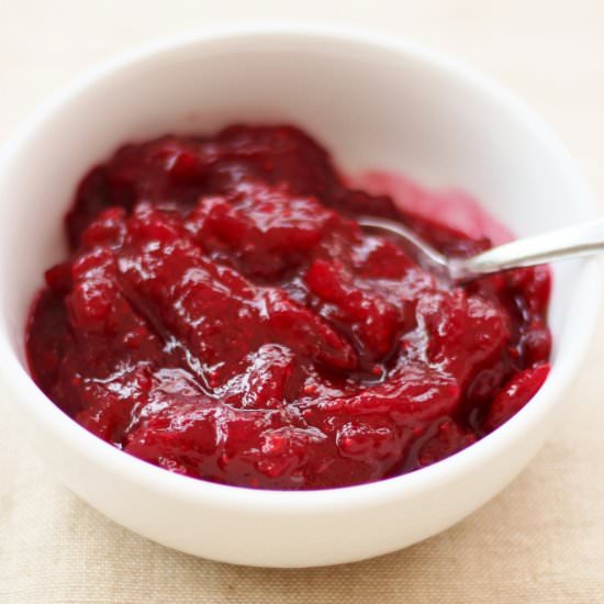 Easy Peasy Cranberry Sauce