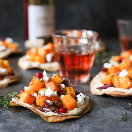 Butternut Squash Tostadas