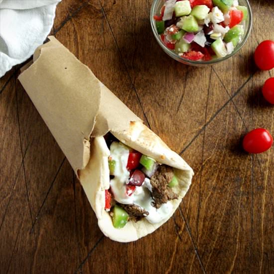 Greek Gyros & Tzatziki Sauce