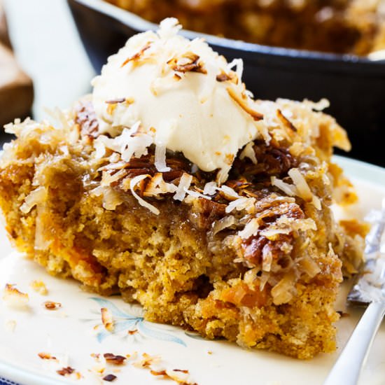 Skillet Sweet Potato Cake