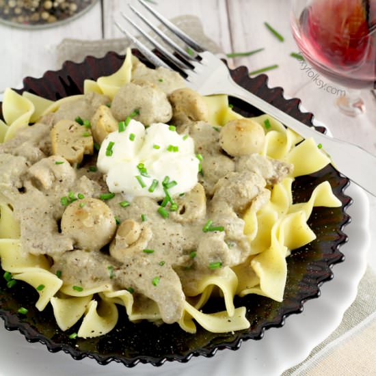 Beef Stroganoff made Easy