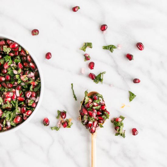 Pomegranate-Mint Relish