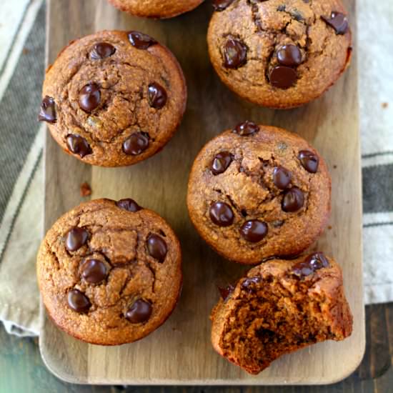 Gluten-Free Gingerbread Muffins