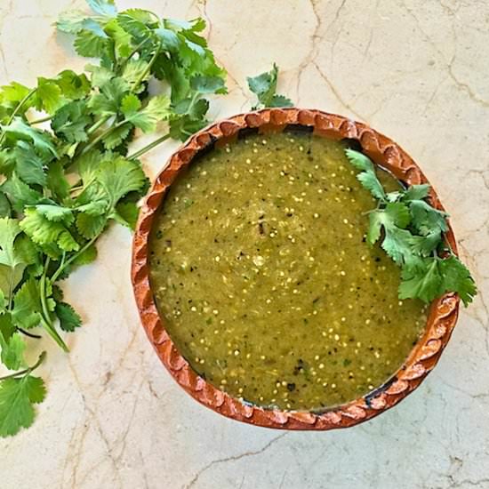 Roasted salsa verde