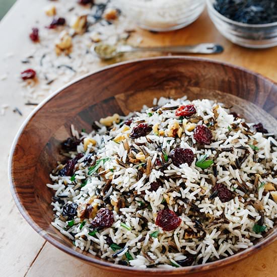 Holiday Wild Rice Pilaf