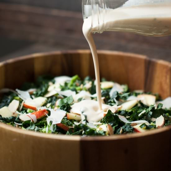 Chopped Kale & Broccolini Salad