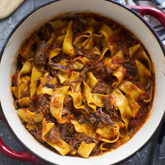 One Pot Short Rib Bolognese
