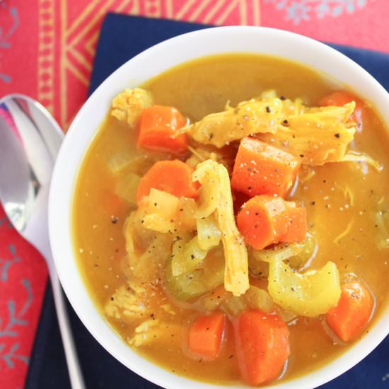 Curried Butternut Squash Soup