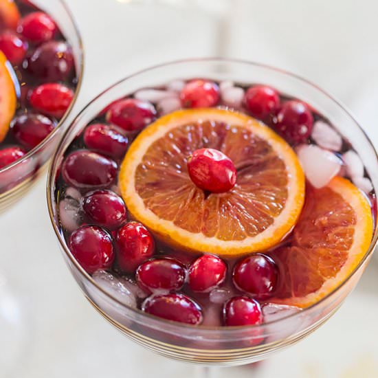 Cranberry & Blood Orange Sangria