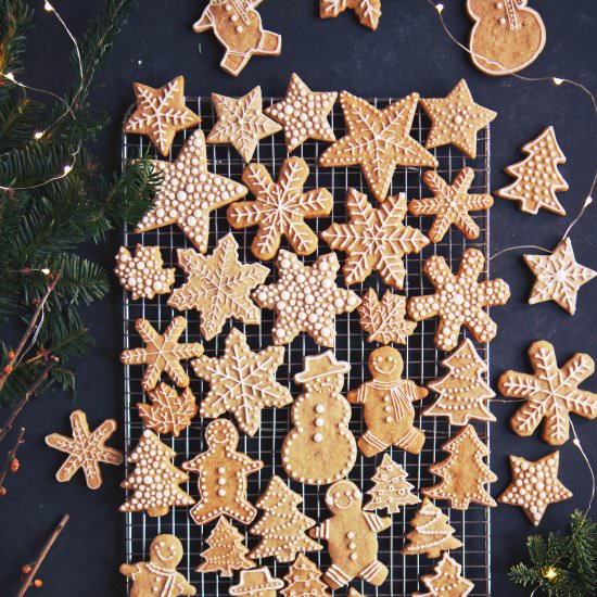 Black Pepper and Maple Gingerbread