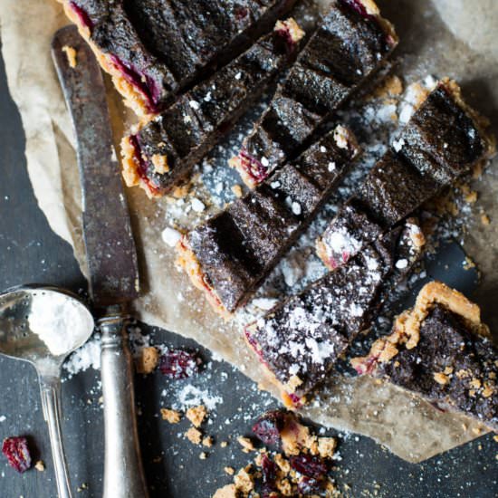 Poppy Seed Amaretto Tart