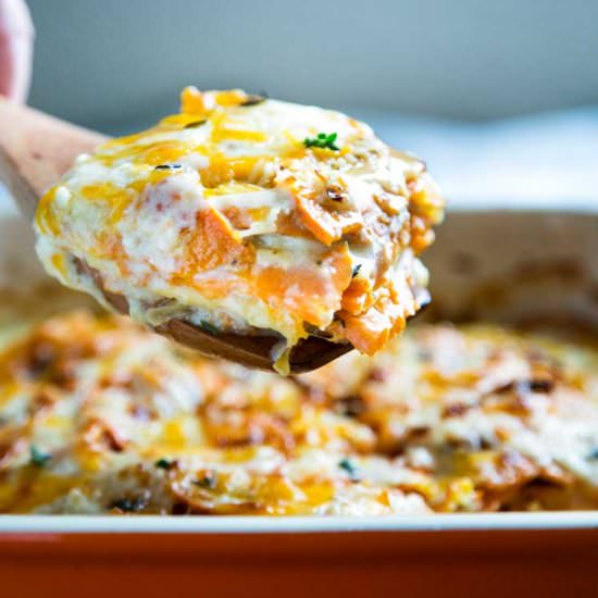 Sweet Potato Gratin
