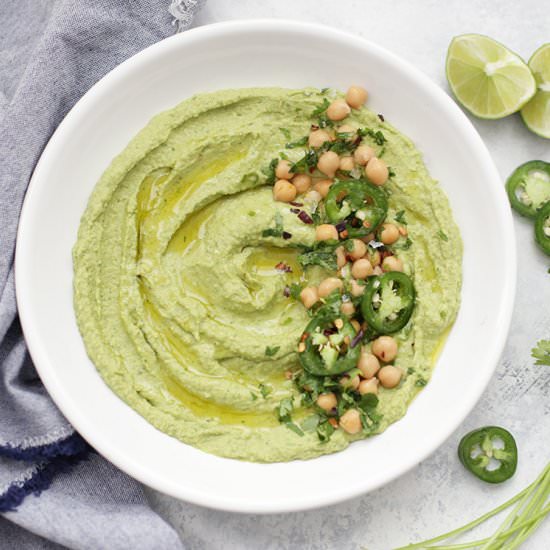 Cilantro Hummus