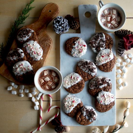Hot Cocoa Cookies