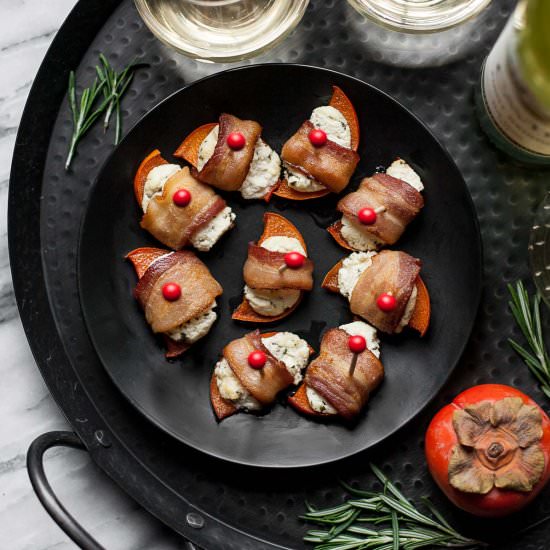 Persimmon Bacon Bites