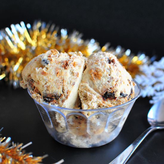 Christmas Cake Ice Cream