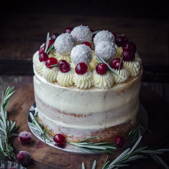 Coconut Cranberry Cake