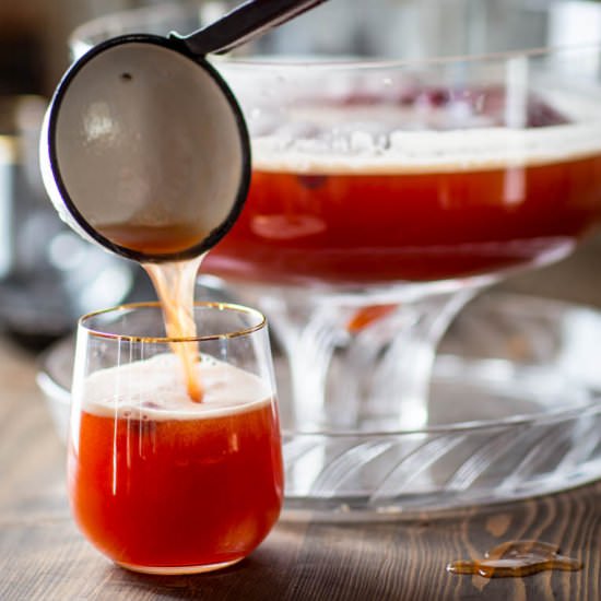 Maple Spiced Rum Punch