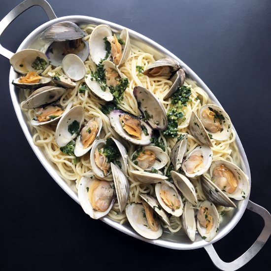 Spaghetti con Vongole