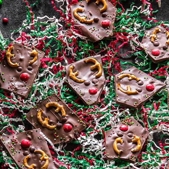 Holiday Reindeer Bark