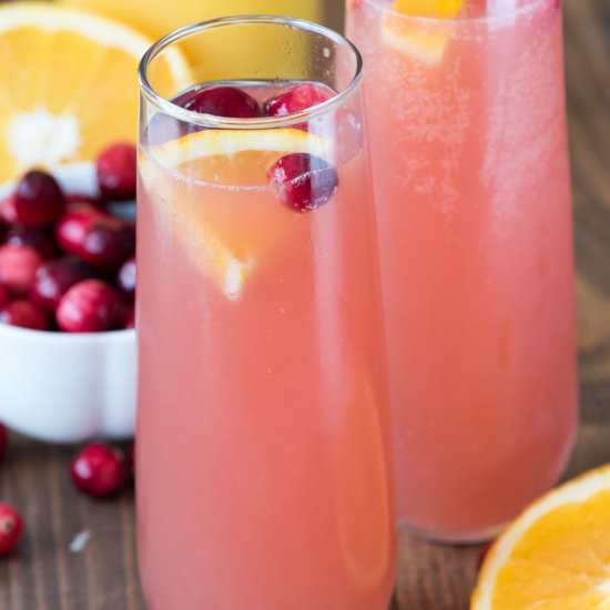 Cranberry Orange Mimosa