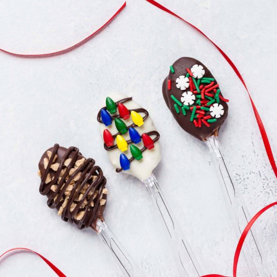 Chocolate Espresso Spoons
