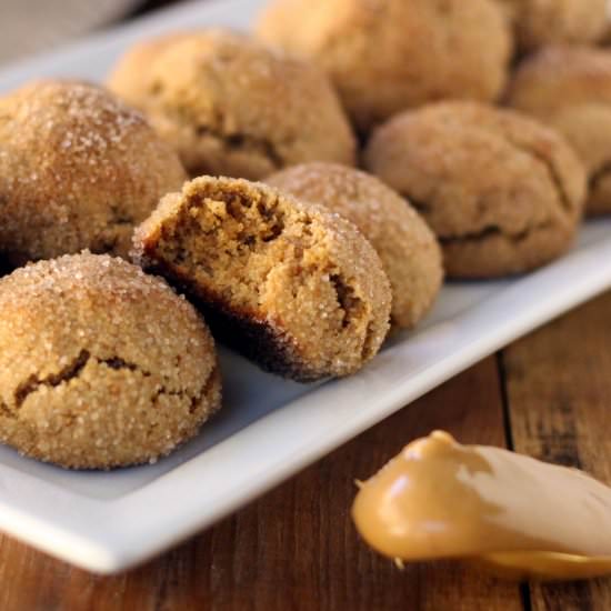 Peanut Butter Snickerdoodles