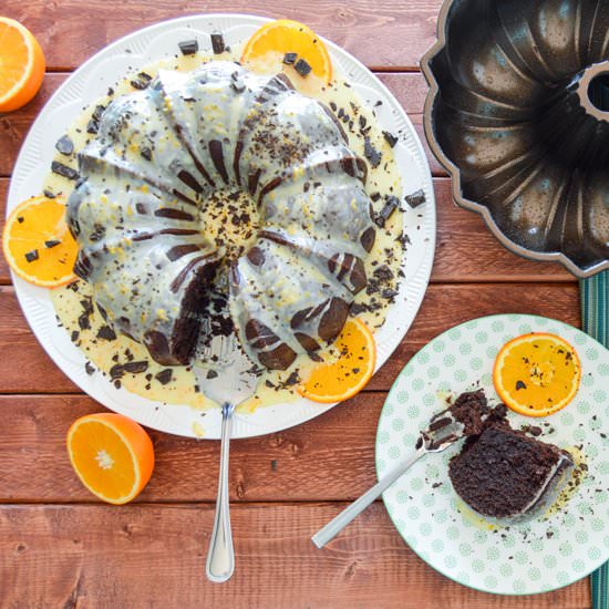 Orange Chocolate Bundt Cake